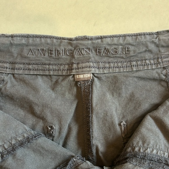 Black American Eagle shorts (stretch) - Picture 3 of 4